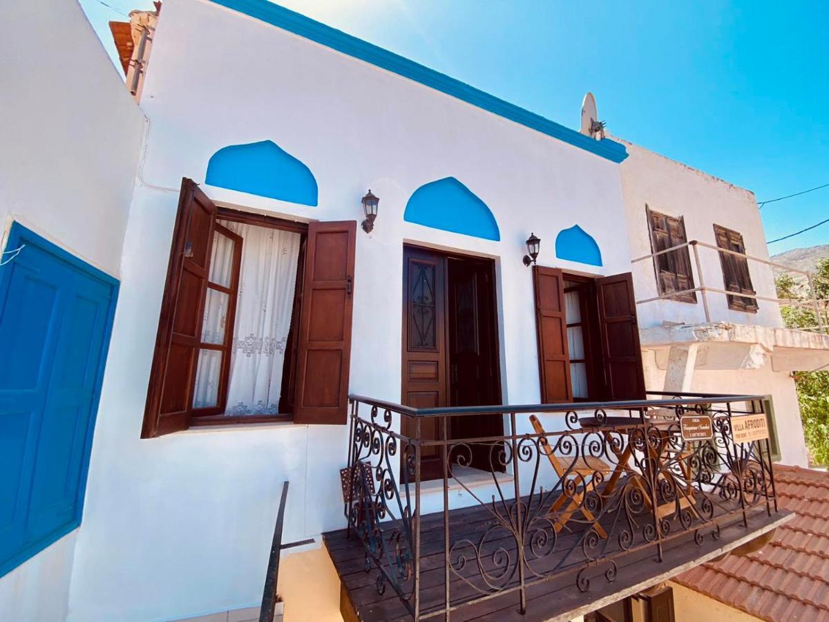 Villa Afroditi Chalki Town Exterior foto
